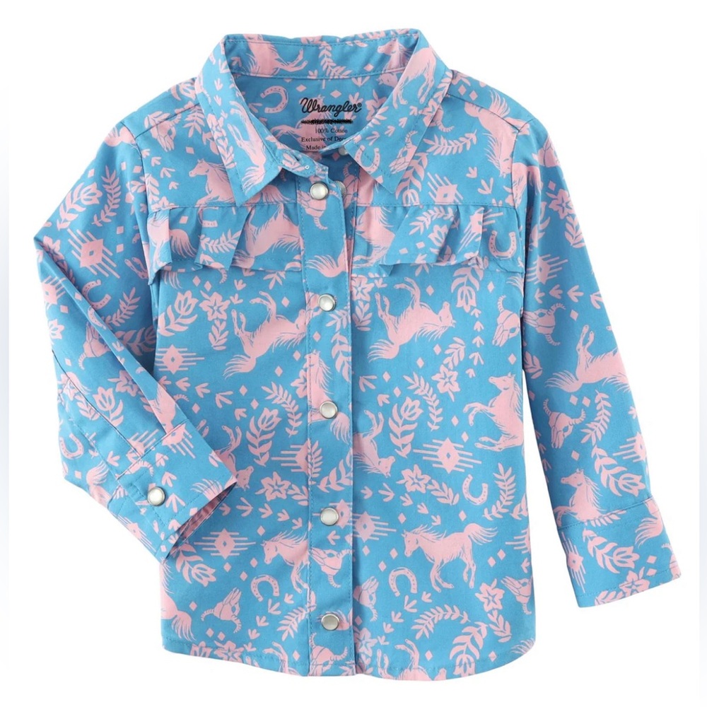 Wrangler Toddler Button Up